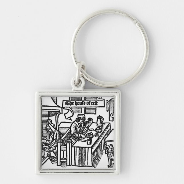 House of Rest Key Ring (Front)