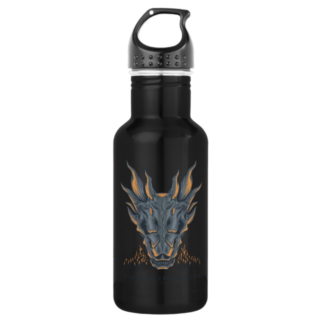 HOUSE OF THE DRAGON | Balerion Candle Altar 532 Ml Water Bottle (Front)