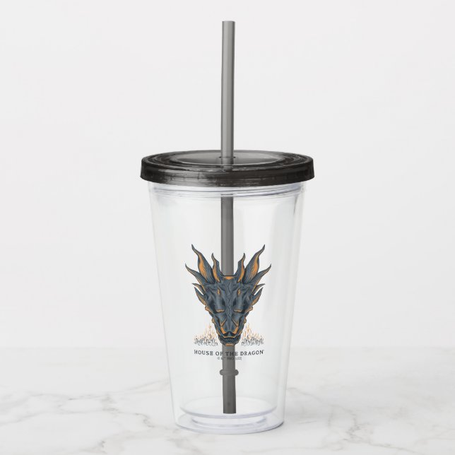 HOUSE OF THE DRAGON | Balerion Candle Altar Acrylic Tumbler (Front)