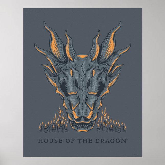 HOUSE OF THE DRAGON | Balerion Candle Altar Poster (Front)