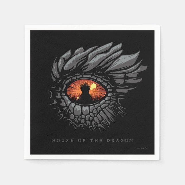 HOUSE OF THE DRAGON | Dragon Eye Napkin (Front)