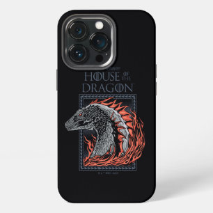 HOUSE OF THE DRAGON Dragon Profile in Flames iPhone 13 Pro Case