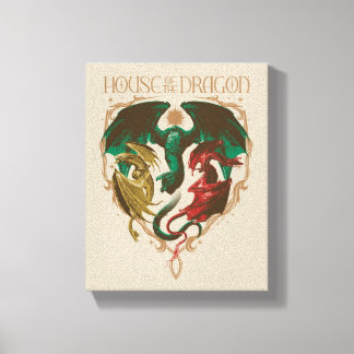 House of the Dragon | Dragon Shield Canvas Print