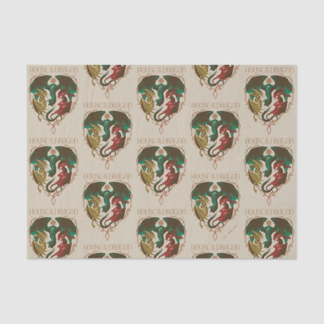 House of the Dragon | Dragon Shield Tissue Paper (Front)