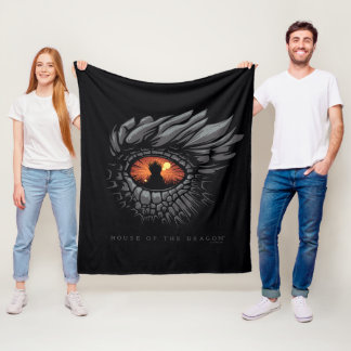 HOUSE OF THE DRAGON | Dragon's Eye Iron Throne Fleece Blanket