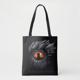 HOUSE OF THE DRAGON   Dragon's Eye Iron Throne Tote Bag