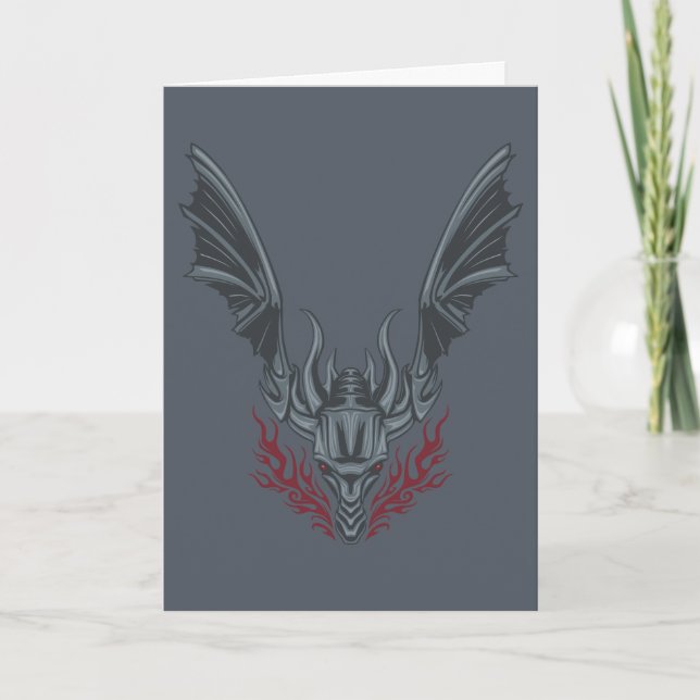 HOUSE OF THE DRAGON | Fire-Breathing Dragon Head Card (Front)