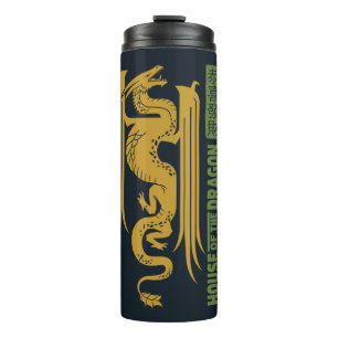 House of the Dragon Gold & Green New Year   恭喜發財 Thermal Tumbler