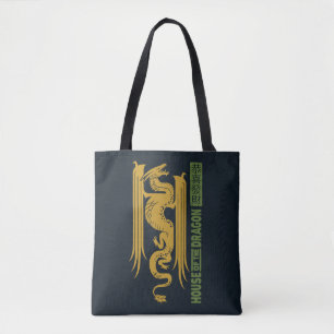 House of the Dragon Gold & Green New Year   恭喜發財 Tote Bag