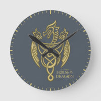 HOUSE OF THE DRAGON | Golden Filigree Dragon Crest