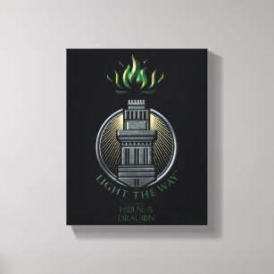 HOUSE OF THE DRAGON   House Hightower Sigil Canvas Print