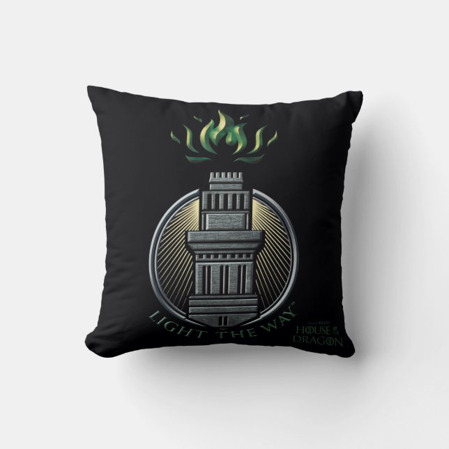 HOUSE OF THE DRAGON | House Hightower Sigil Cushion (Front)