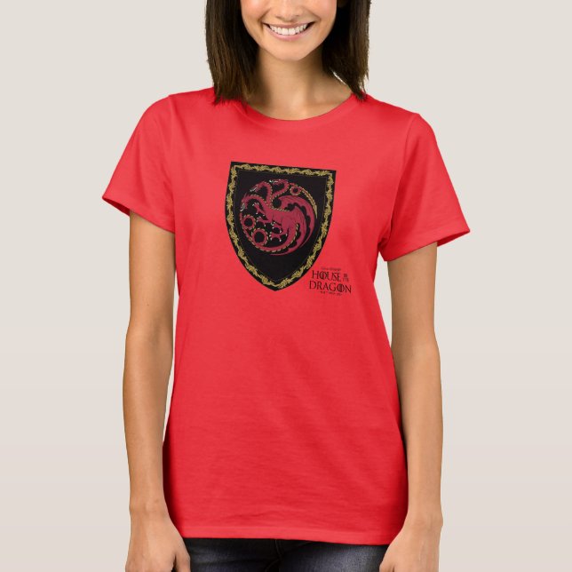 HOUSE OF THE DRAGON | House Targaryen Crest T-Shirt (Front)