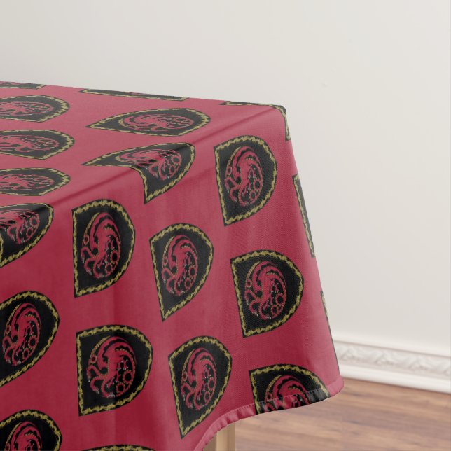 HOUSE OF THE DRAGON | House Targaryen Crest Tablecloth (In Situ)