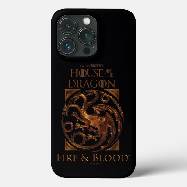 HOUSE OF THE DRAGON | House Targaryen Sigil Case-Mate iPhone Case (Back)