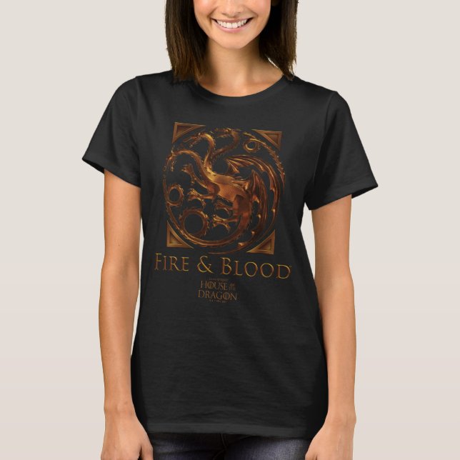 HOUSE OF THE DRAGON | House Targaryen Sigil T-Shirt (Front)