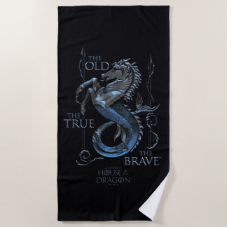HOUSE OF THE DRAGON | House Velaryon Sigil Beach Towel