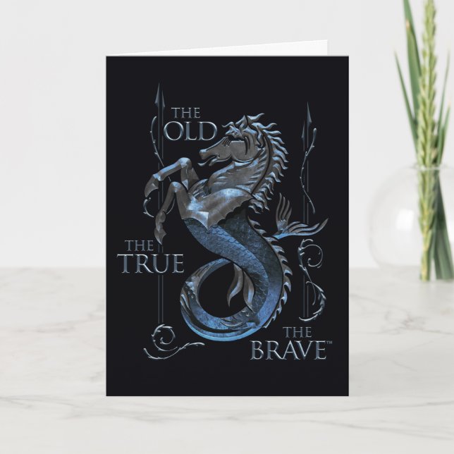 HOUSE OF THE DRAGON | House Velaryon Sigil Card (Front)