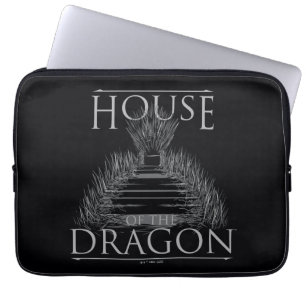 HOUSE OF THE DRAGON   Iron Throne Graphic Laptop Sleeve