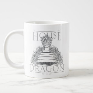 HOUSE OF THE DRAGON   Iron Throne Graphic Large Coffee Mug