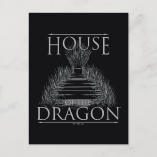 HOUSE OF THE DRAGON | Iron Throne Graphic Postcard