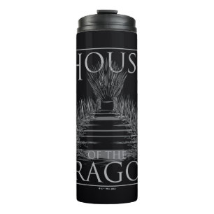 HOUSE OF THE DRAGON   Iron Throne Graphic Thermal Tumbler