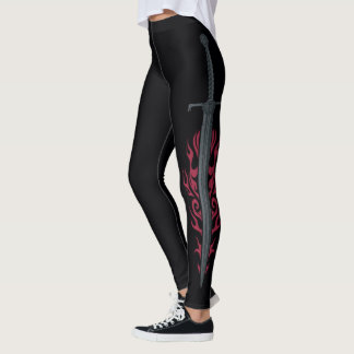 HOUSE OF THE DRAGON | King Viserys Flaming Sword Leggings