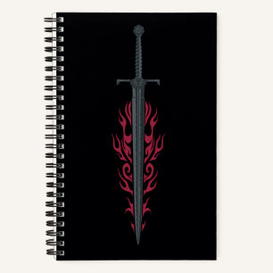HOUSE OF THE DRAGON   King Viserys Flaming Sword Notebook