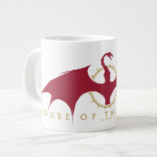 HOUSE OF THE DRAGON   Red Dragon Graphic Large Coffee Mug