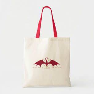 HOUSE OF THE DRAGON   Red Dragon Graphic Tote Bag
