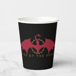HOUSE OF THE DRAGON   Red Dragon Paper Cups
