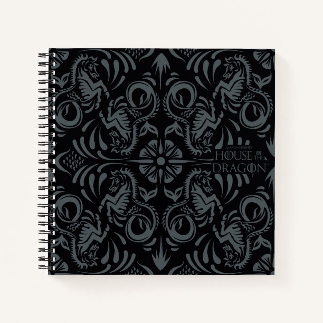 HOUSE OF THE DRAGON | Velaryon Diamond Pattern Notebook (Front)