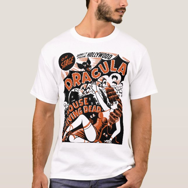 House of the Living Dead Spook Show Tee Shirt (Front)