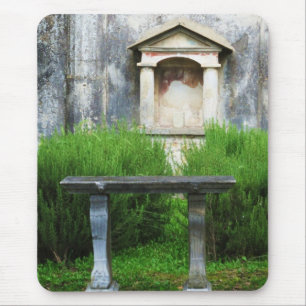 House of the Small Pagan Fountain Mouse Mat