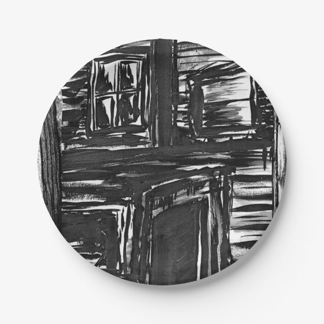House of Torment Paper Plate (Front)