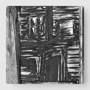 House of Torment Square Wall Clock