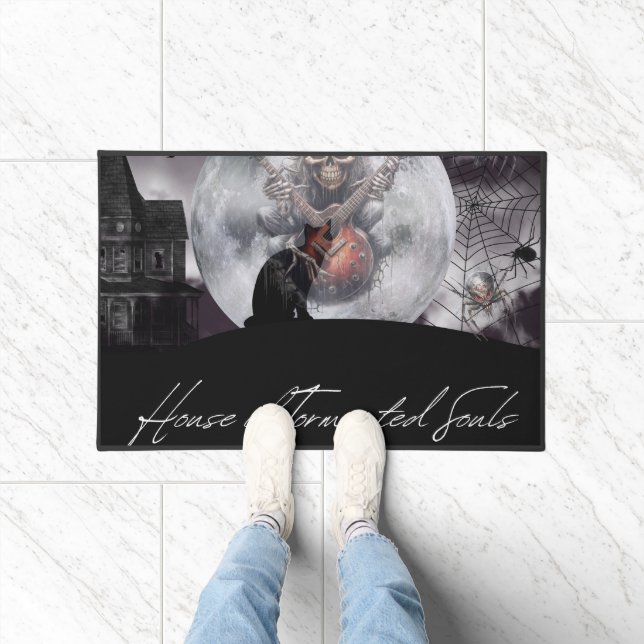 House of Tormented Souls Doormat (Indoor)
