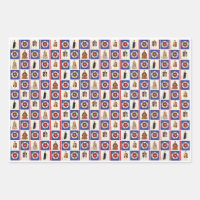 House Of Tudor Wrapping Paper