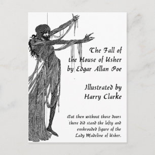 House of Usher Postcard