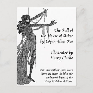 House of Usher Postcard
