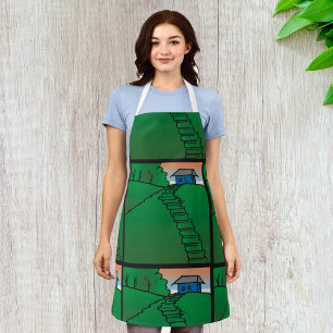 House On A Green Hill Apron