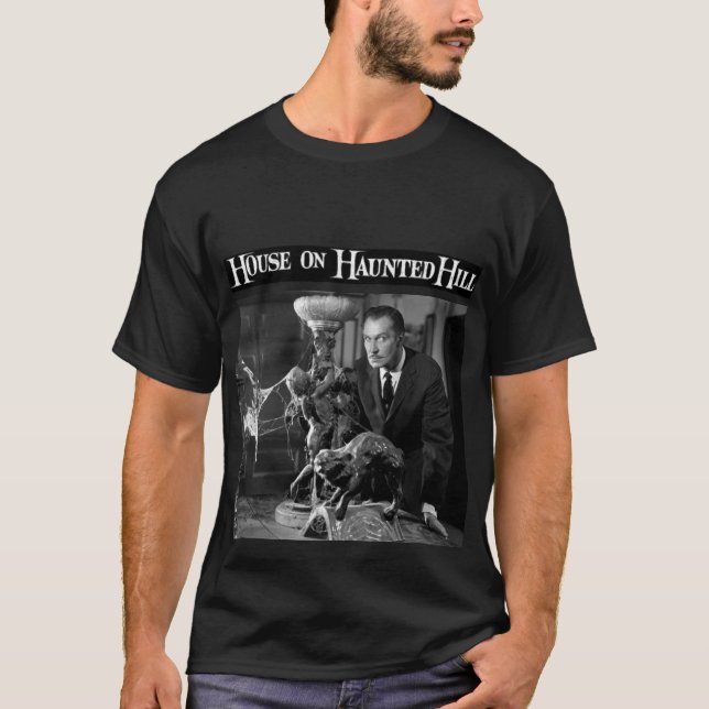 House On Haunted Hill - VIncent Price T-Shirt (Front)