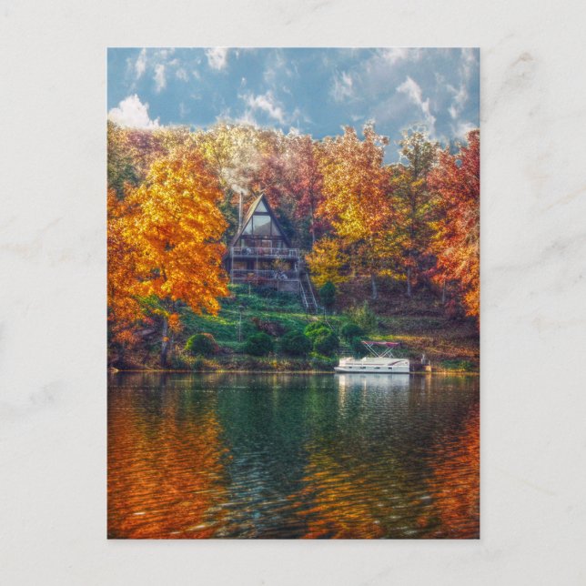 House on the Lake Postcard (Front)