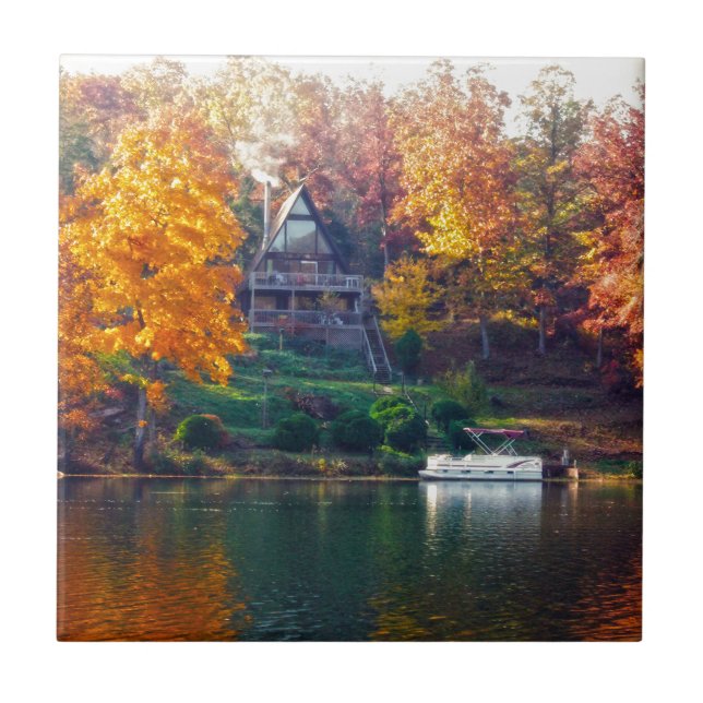 House on the Lake Tile (Front)