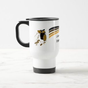 House Painter Brush Strokes Travel Mug