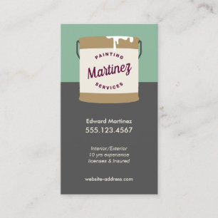 House Painter  Business Card