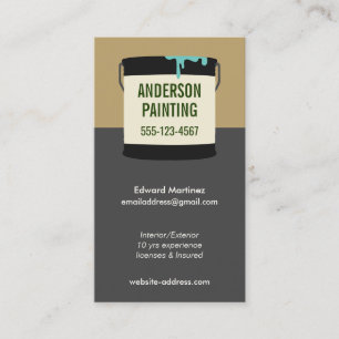 House Painter  Business Card