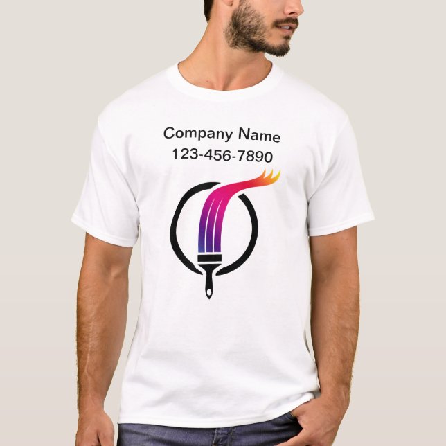 House Painter Logo Work Shirts (Front)