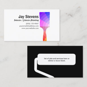 House Painter , Paint Brush Business card