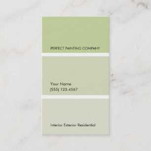 House Painter Painting Business Card